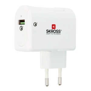 Euro USB Charger - Quick Charge