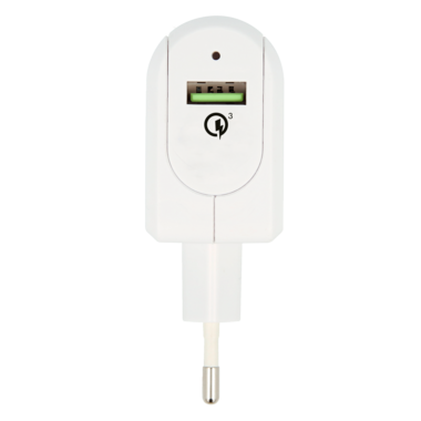 Euro USB Charger - Quick Charge