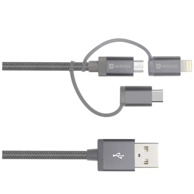 SKROSS USB to Lightning Cable SKCA0005A-MFI200CN 2m wht - Papedis AG